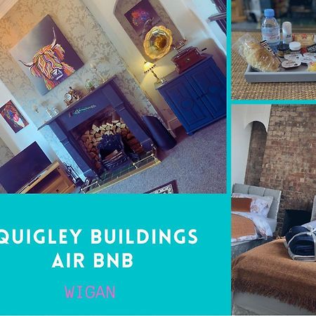 Апартаменти Quigley Buildings - Stylish Entire 2 Bed House Sleeps 5 Wigan - Private Garden - Free Parking - Wifi - Secure Garden Екстер'єр фото